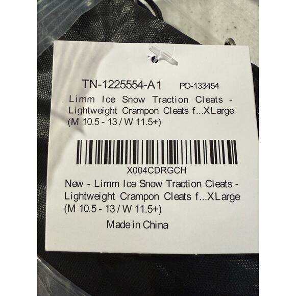 Ice Snow Anti Slip Spikes Grips Grippers Crampons Ice Cleats For Shoes Boot XL - Picture 14 of 14